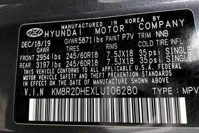 2020 Hyundai Palisade SEL
