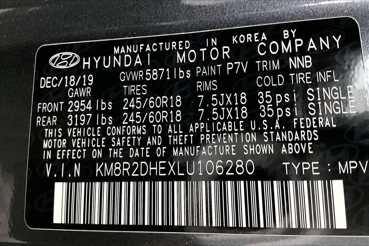 2020 Hyundai Palisade SEL
