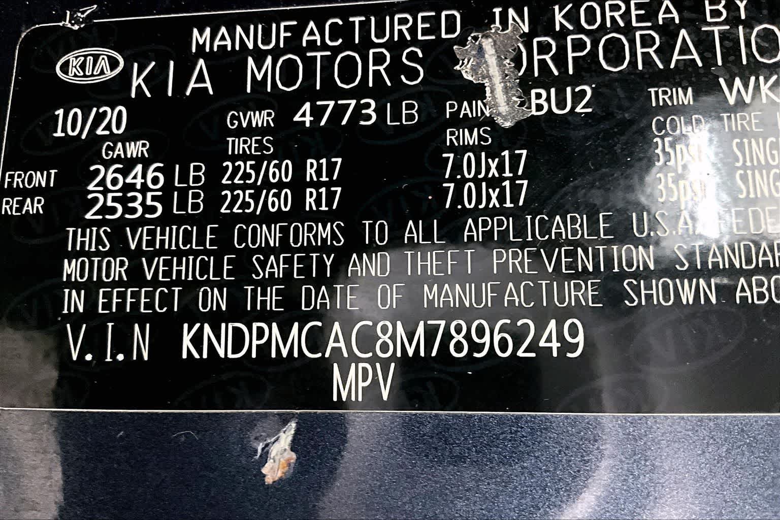 2021 Kia Sportage LX