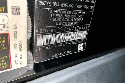 2019 Land Rover Discovery SE