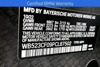 2023 BMW iX xDrive50