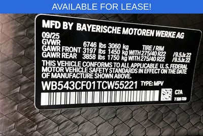 2026 BMW iX xDrive45