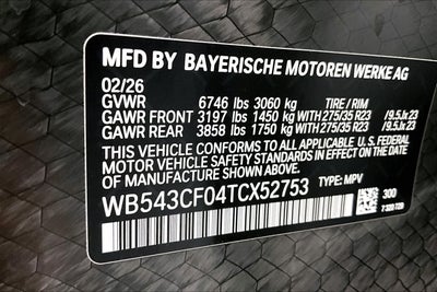 2026 BMW iX xDrive45