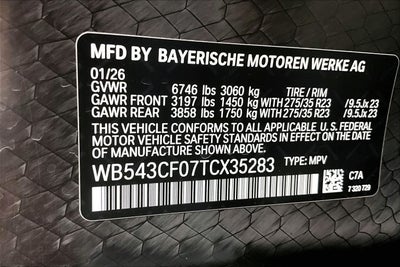 2026 BMW iX xDrive45