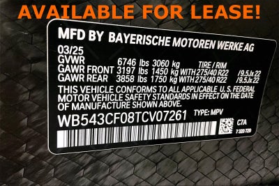 2026 BMW iX xDrive45 xDrive45