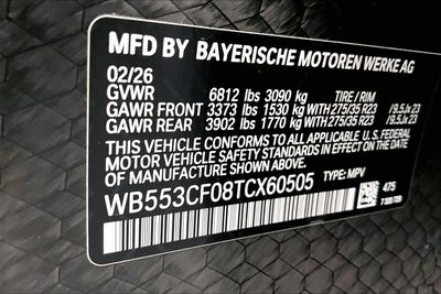 2026 BMW iX xDrive60