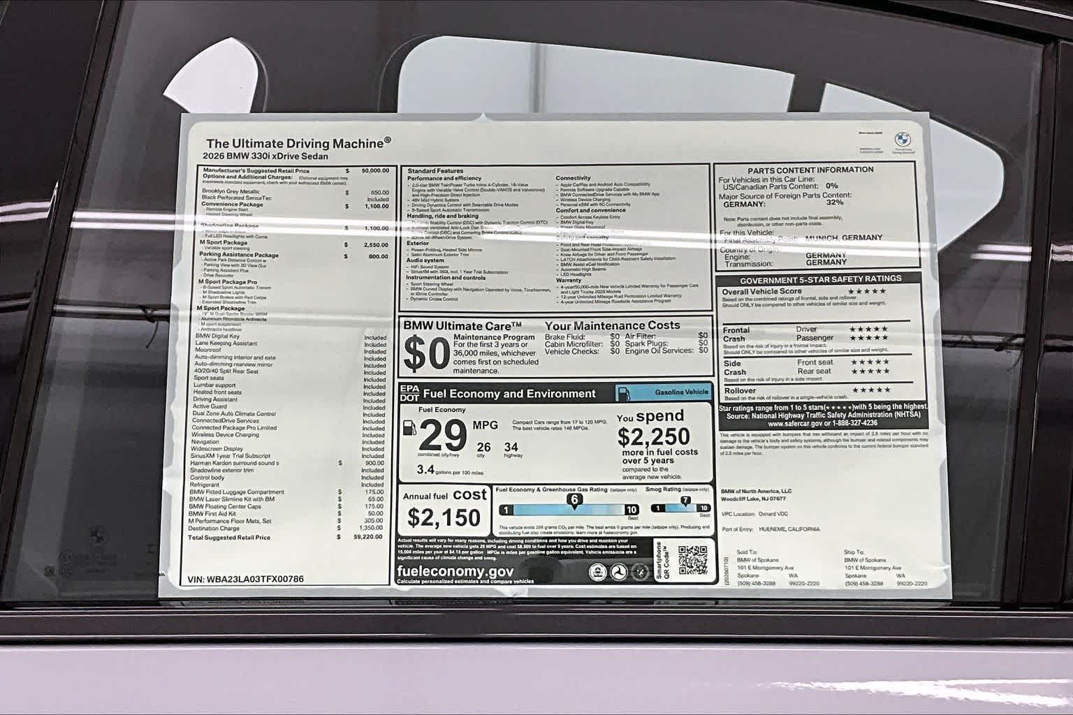 2026 BMW 330i 330i xDrive