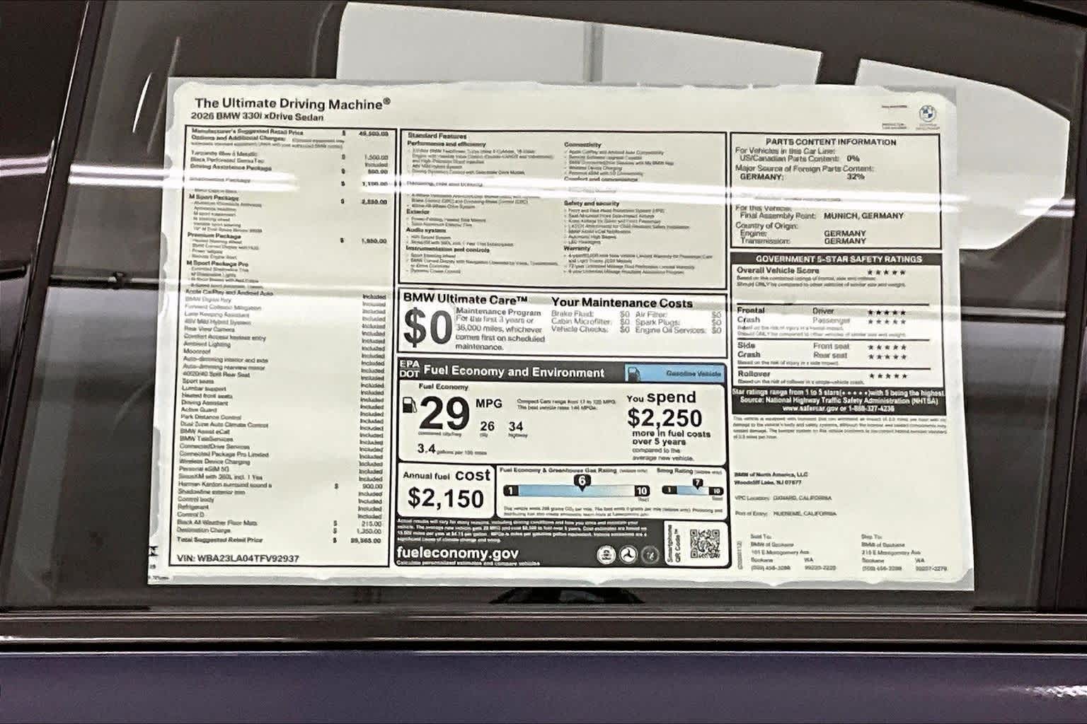 2026 BMW 3 Series 330i xDrive