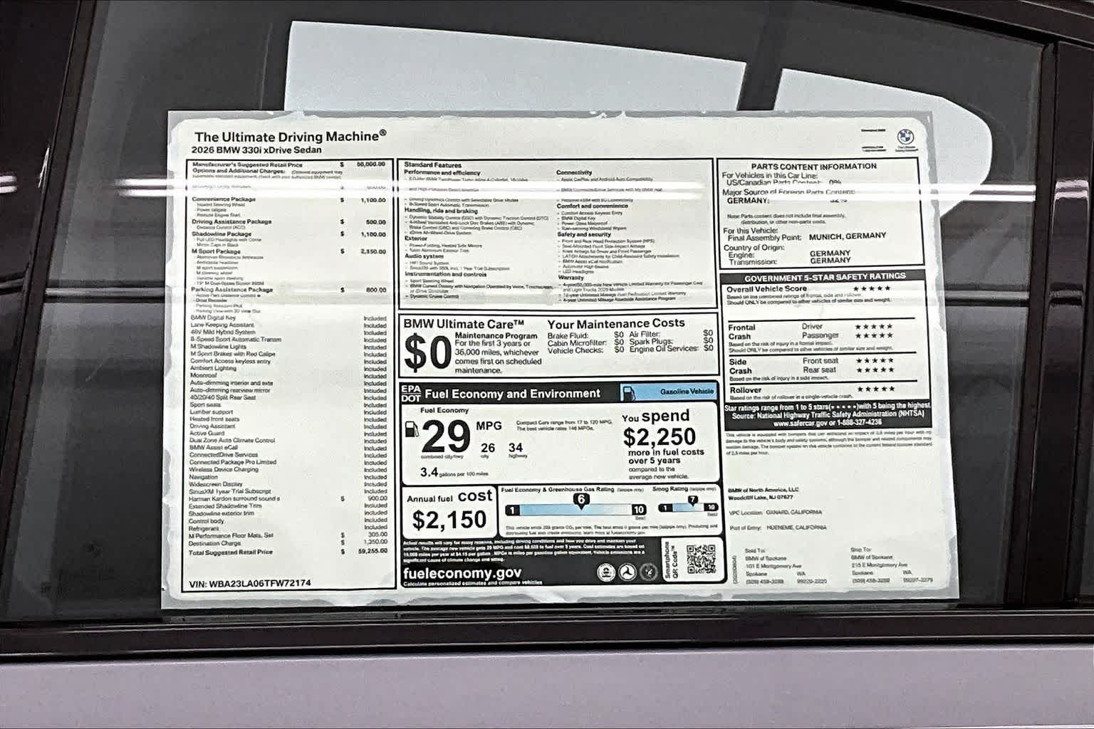 2026 BMW 330i 330i xDrive