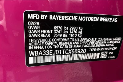 2026 BMW 760i 760i xDrive