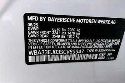 2025 BMW 7 Series 760i xDrive