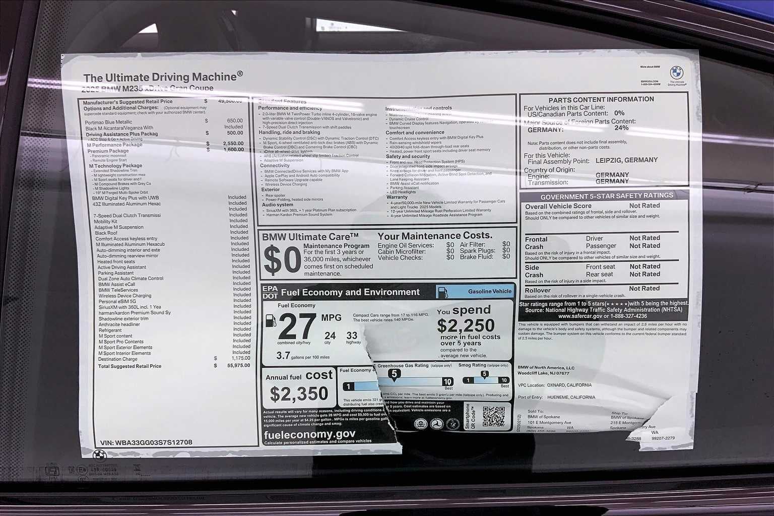 2025 BMW 2 Series M235 xDrive