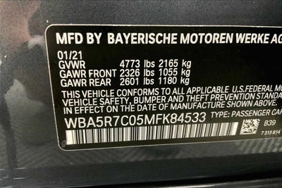 2021 BMW 3 Series 330i xDrive