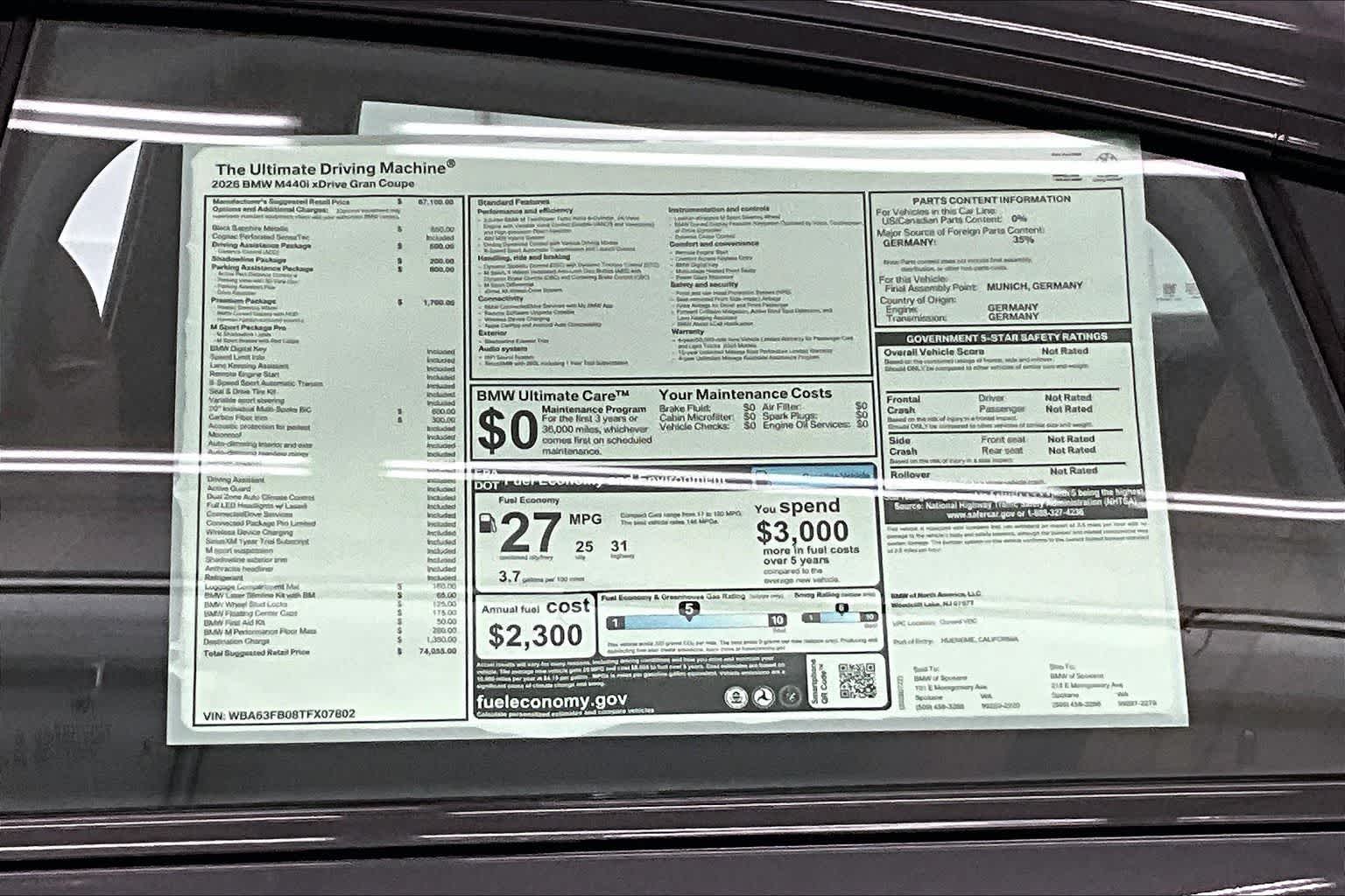 2026 BMW M440i M440i xDrive