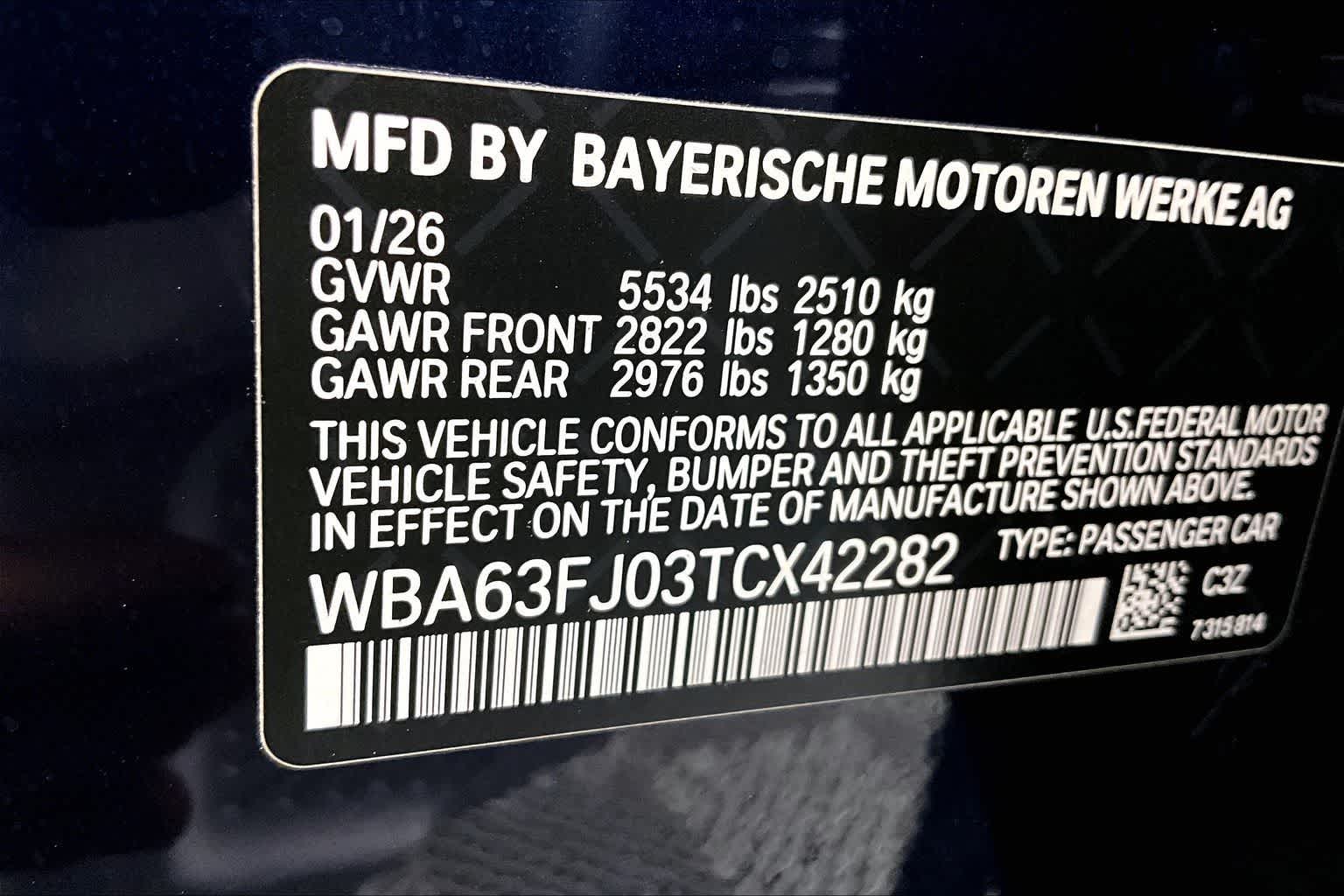 2026 BMW 540i 540i xDrive