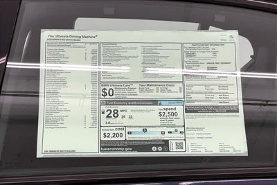 2026 BMW 540i 540i xDrive