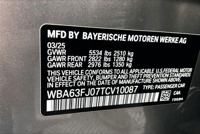 2026 BMW 540i 540i xDrive