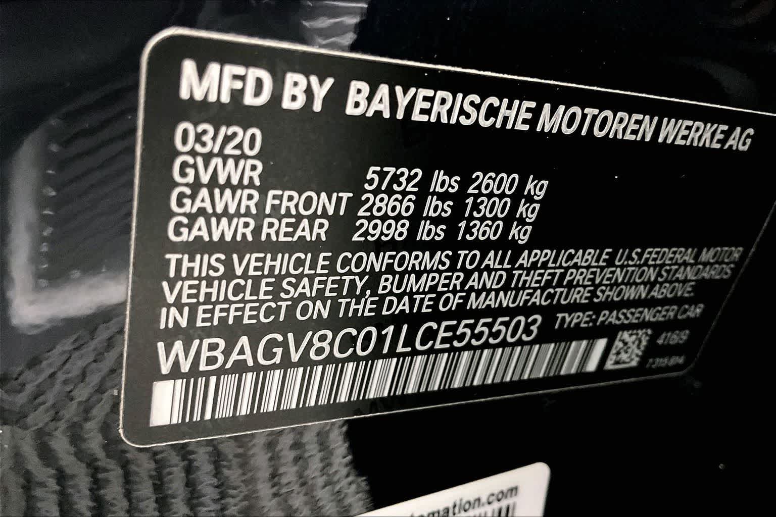 2020 BMW M850i M850i