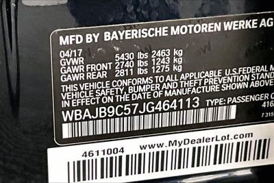 2018 BMW M550i M550i xDrive