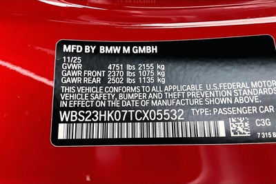 2026 BMW M4 Competition