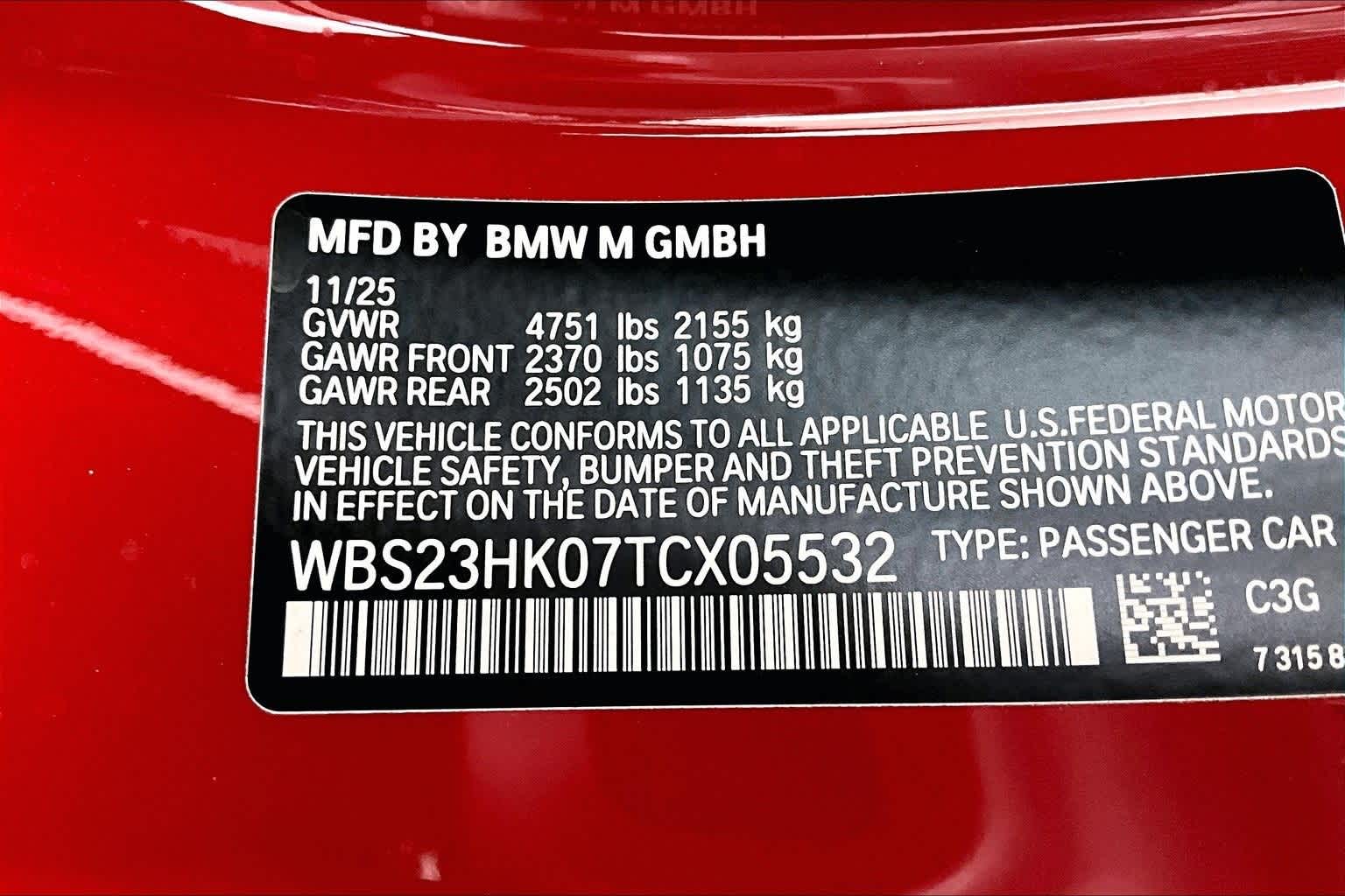 2026 BMW M4 Competition