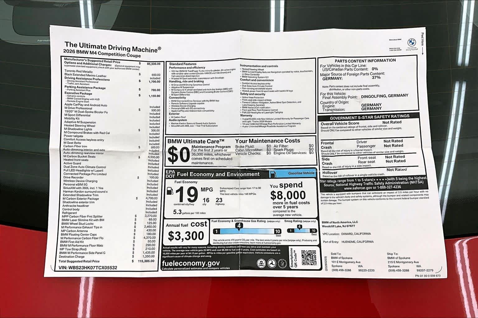 2026 BMW M4 Competition