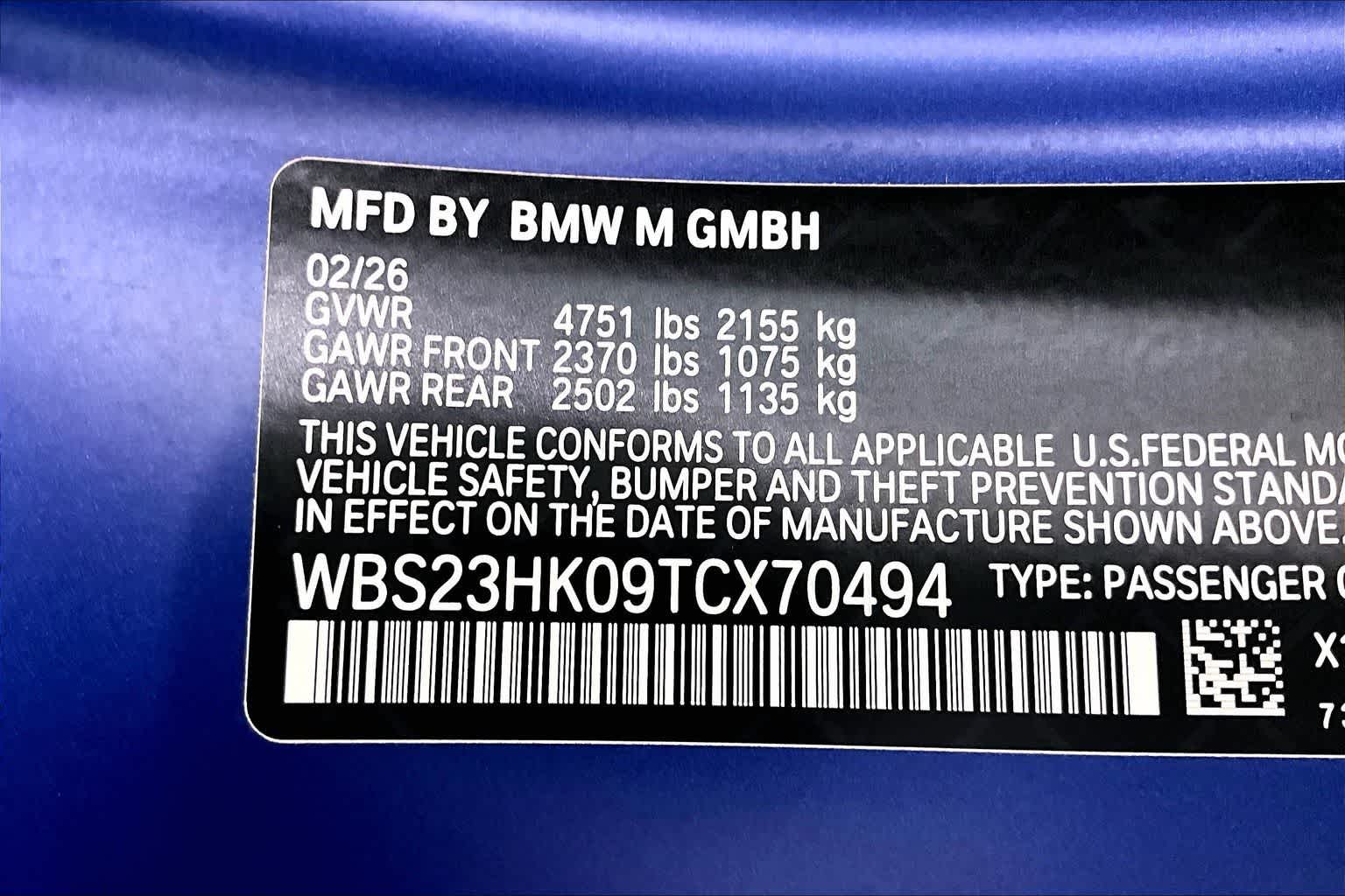 2026 BMW M4 Competition