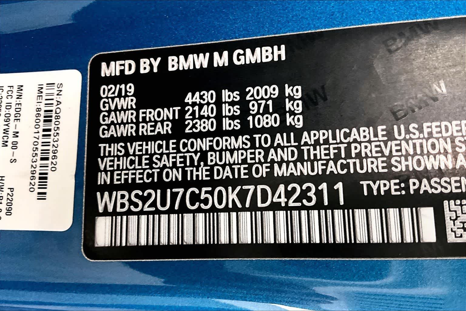 2019 BMW M2 Competition