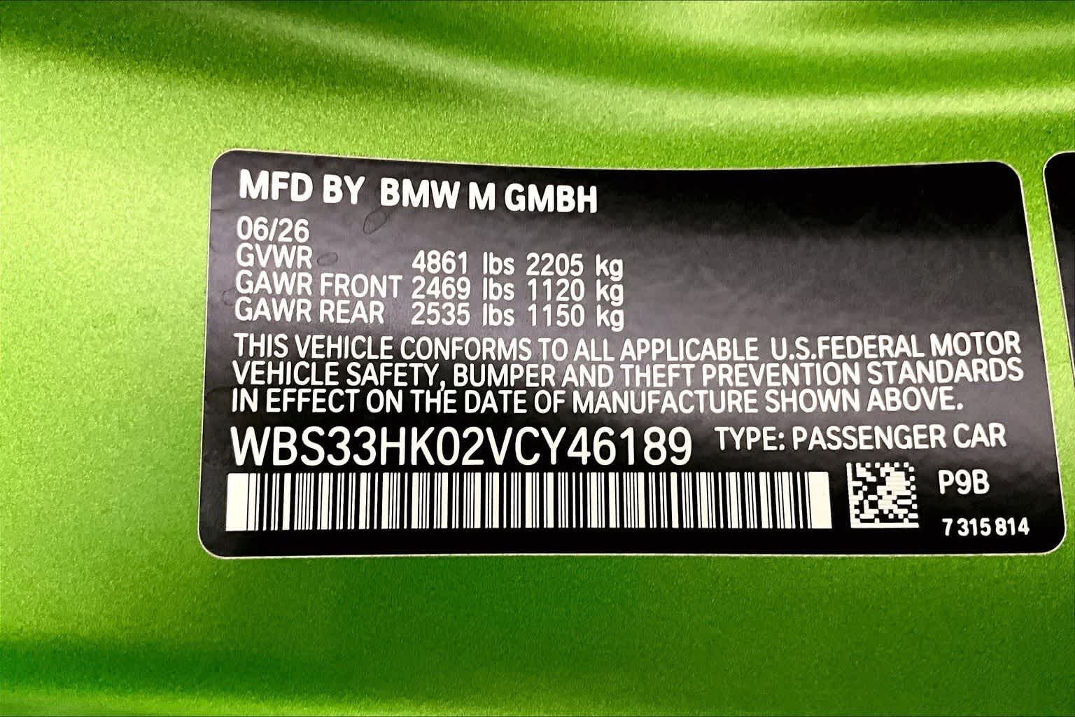 2027 BMW M4 Competition xDrive