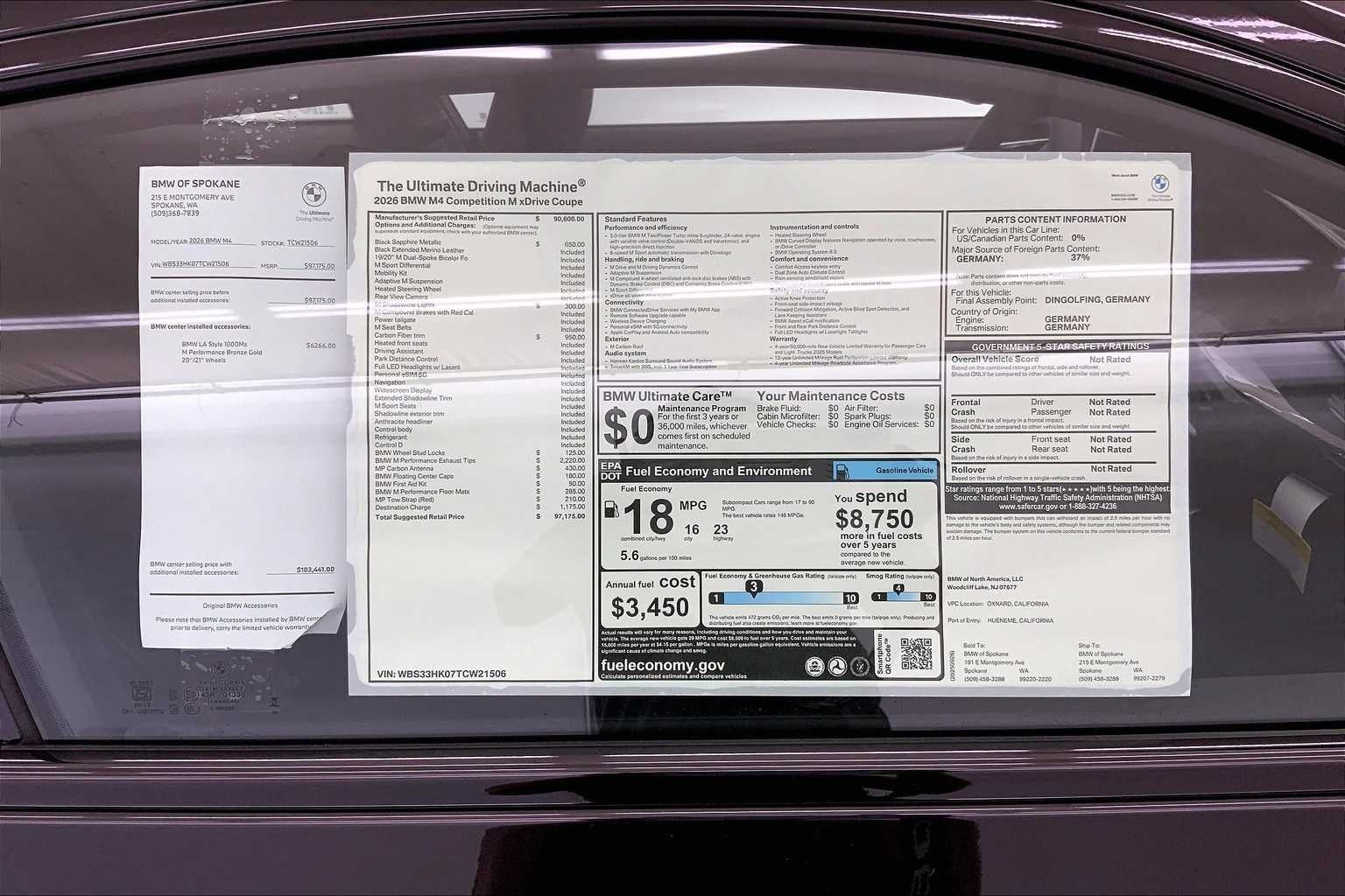 2026 BMW M4 Competition xDrive