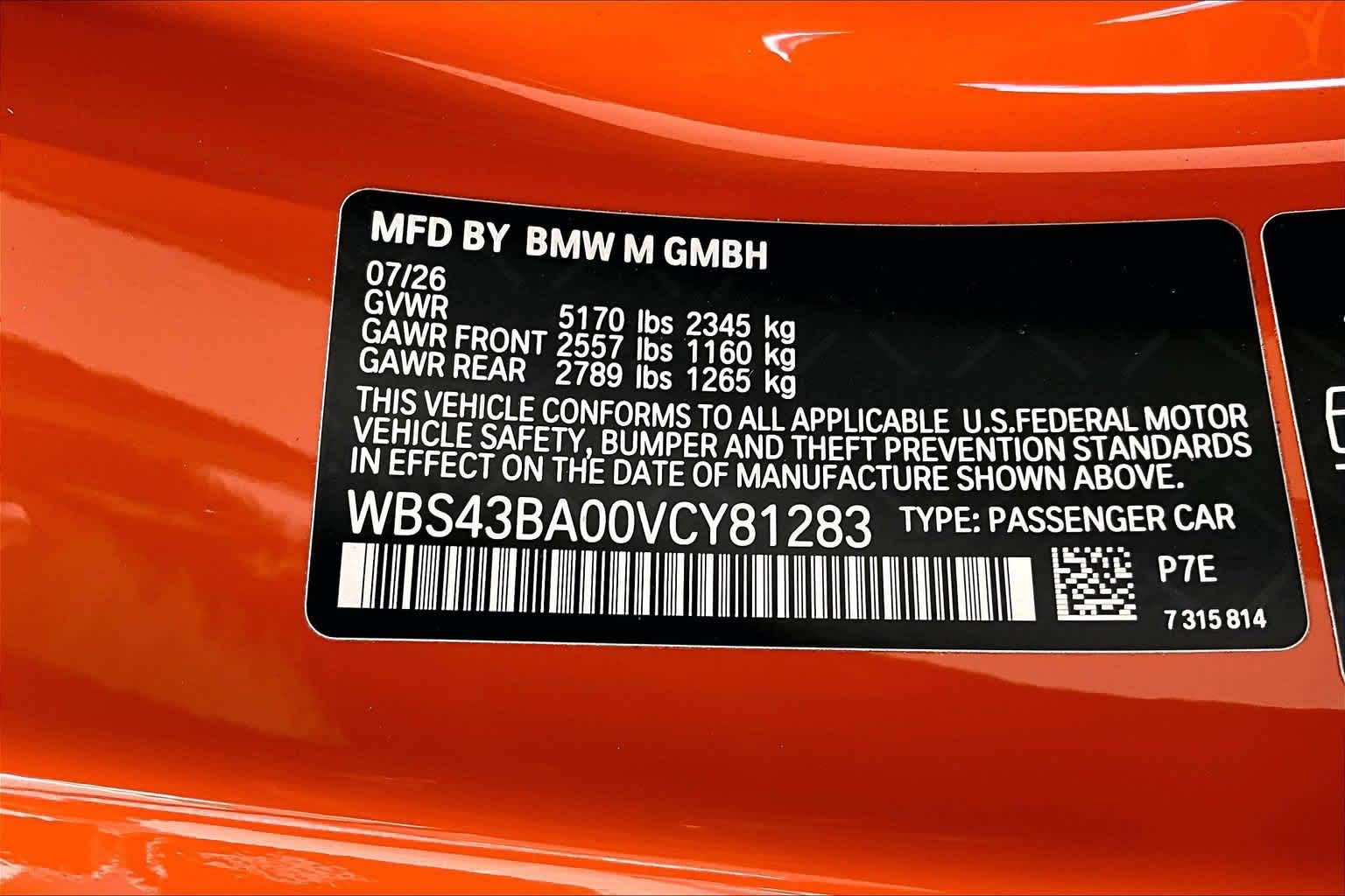 2027 BMW M4 Competition xDrive