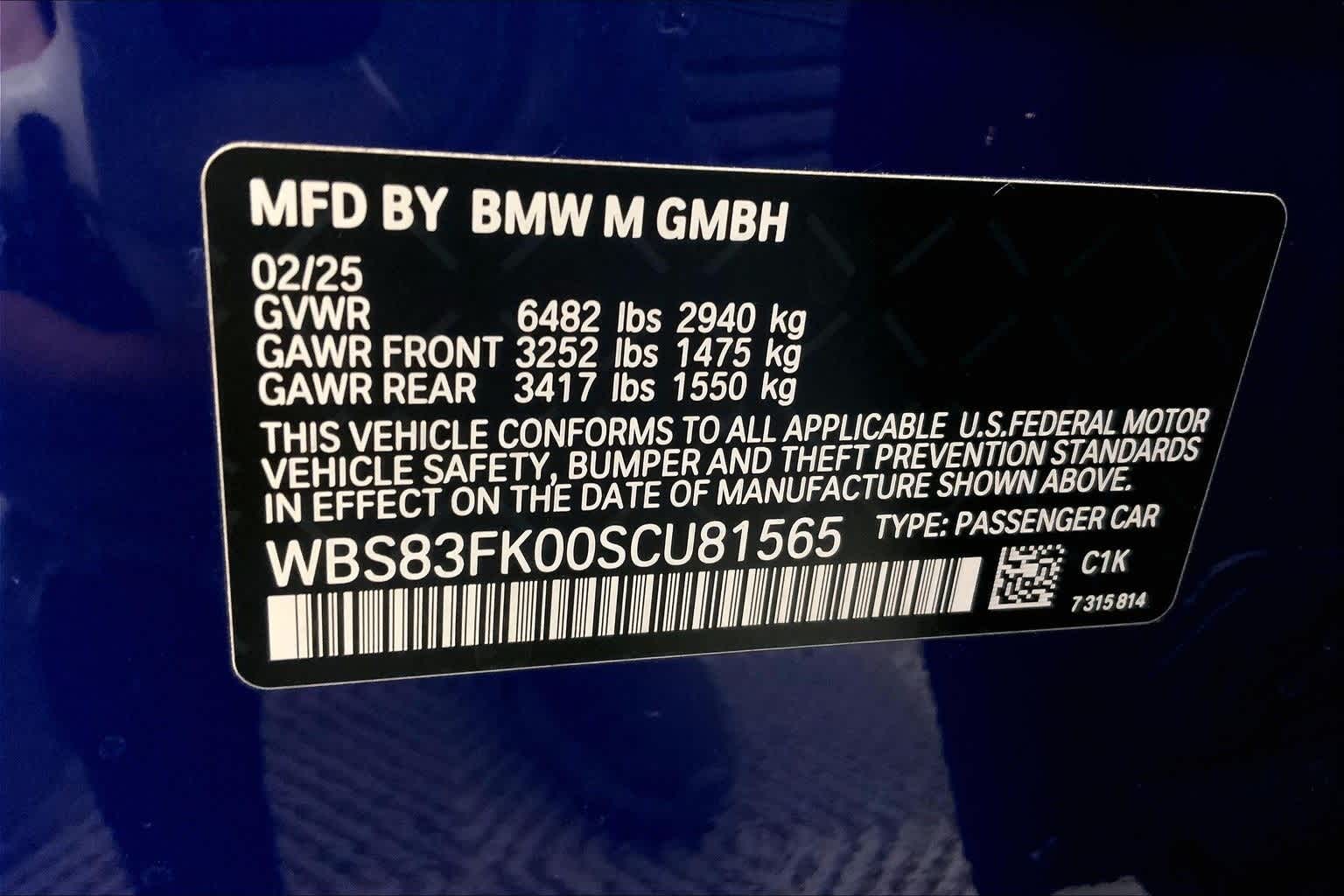 2025 BMW M5 Sedan