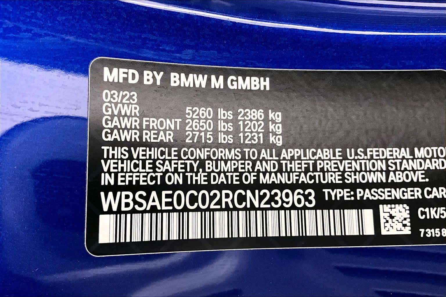 2024 BMW M8 Competition