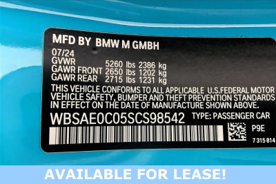 2025 BMW M8 Competition