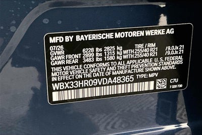 2027 BMW iX3 50 xDrive
