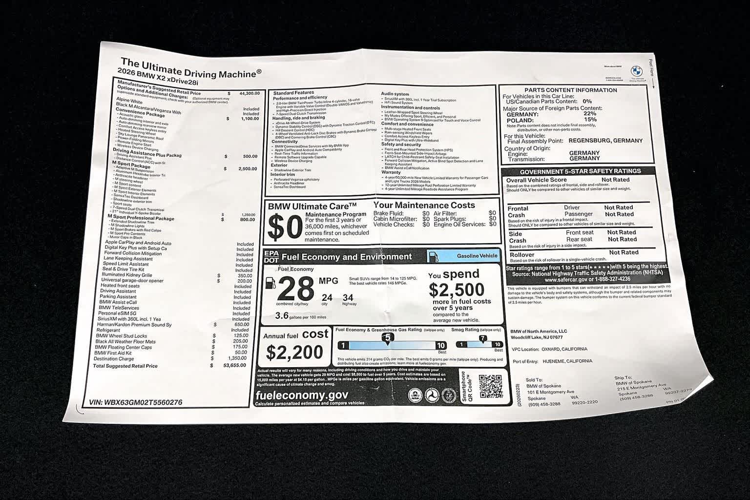 2026 BMW X2 xDrive28i