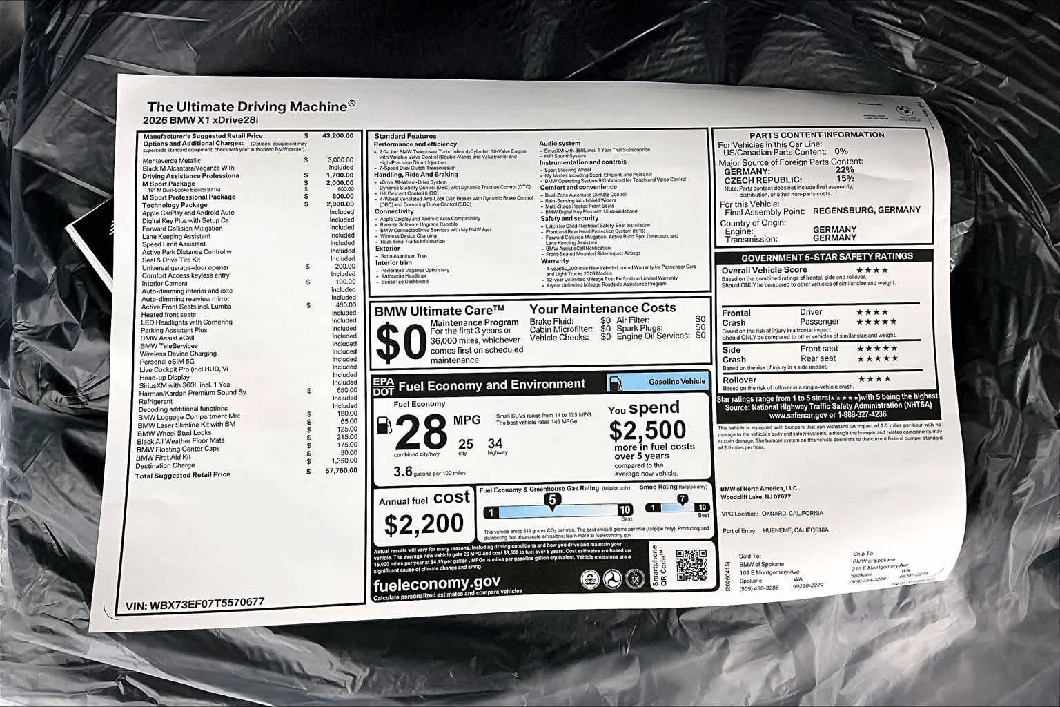 2026 BMW X1 xDrive28i