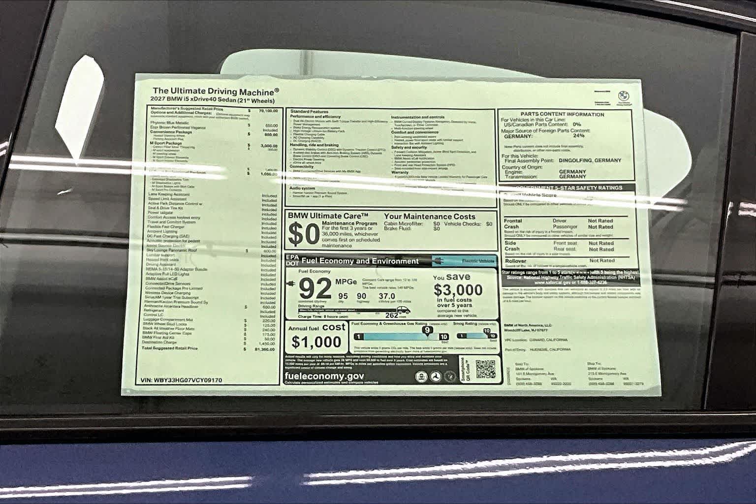 2027 BMW i5 xDrive40