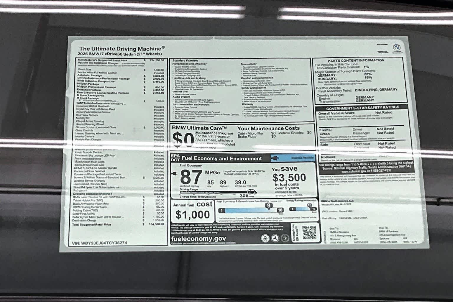 2026 BMW i7 xDrive60