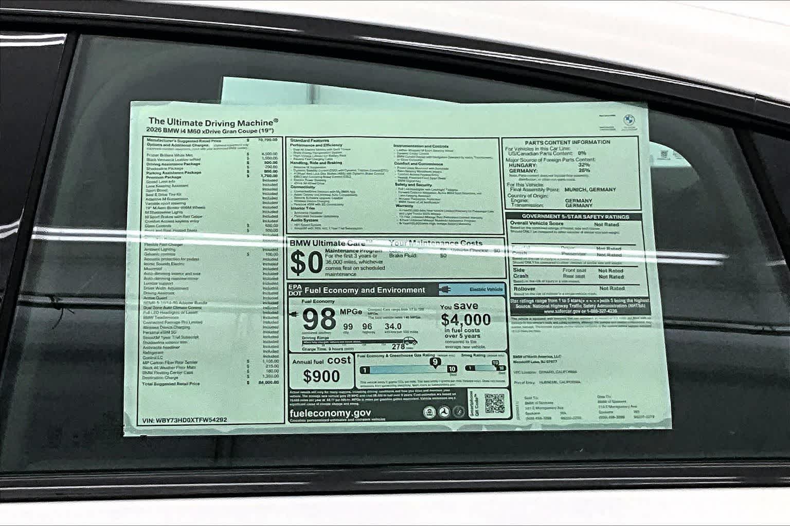 2026 BMW i4 M60