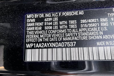 2022 Porsche Cayenne AWD