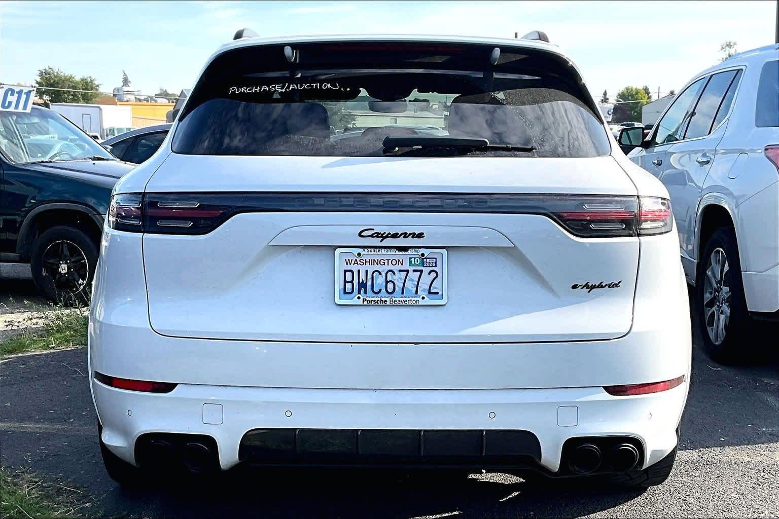 2019 Porsche Cayenne E-Hybrid