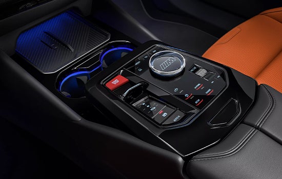 The M-specific center console. | BMW of Spokane in Spokane WA