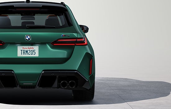 Rear shot of BMW M5 Touring showing the flared wheel arches. | BMW of Spokane in Spokane WA