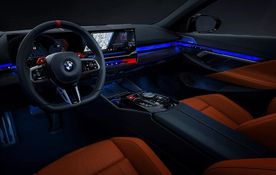 The M interior ambient lighting. | BMW of Spokane in Spokane WA