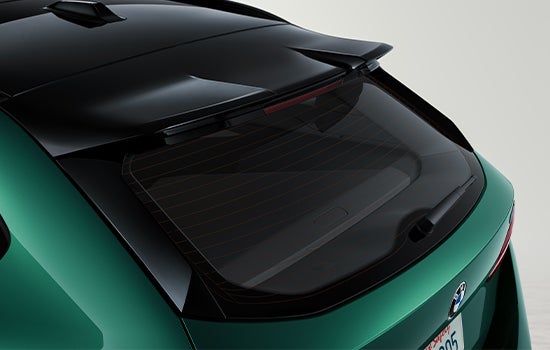 The BMW M5 Touring’s black spoiler. | BMW of Spokane in Spokane WA