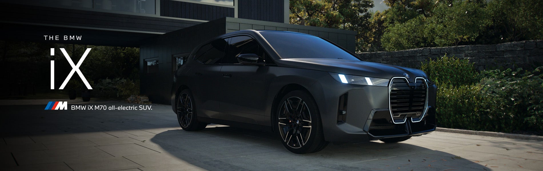 The BMW iX M70 parked. Click to learn more. | BMW of Spokane in Spokane WA