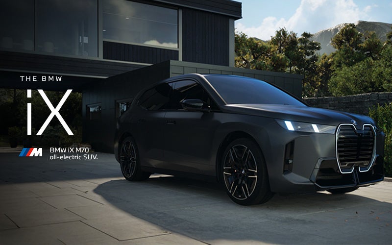 The BMW iX M70 parked. Click to learn more. | BMW of Spokane in Spokane WA