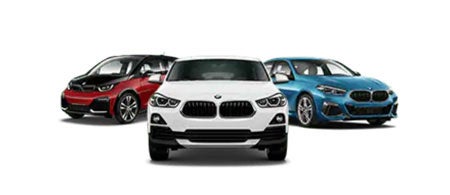3 BMW car line up at BMW of Spokane in Spokane WA