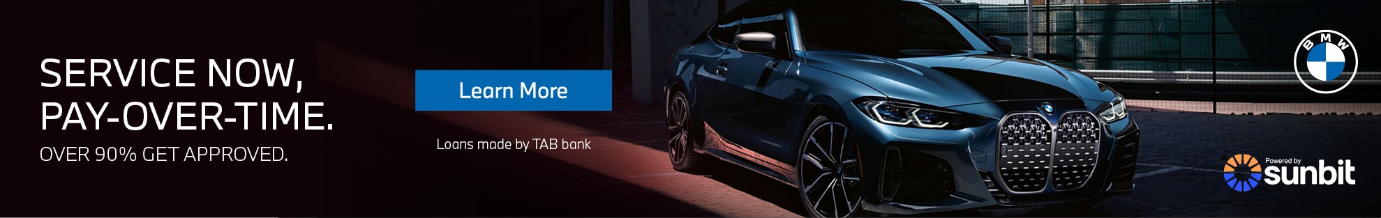 Sunbit Service and Parts Financing